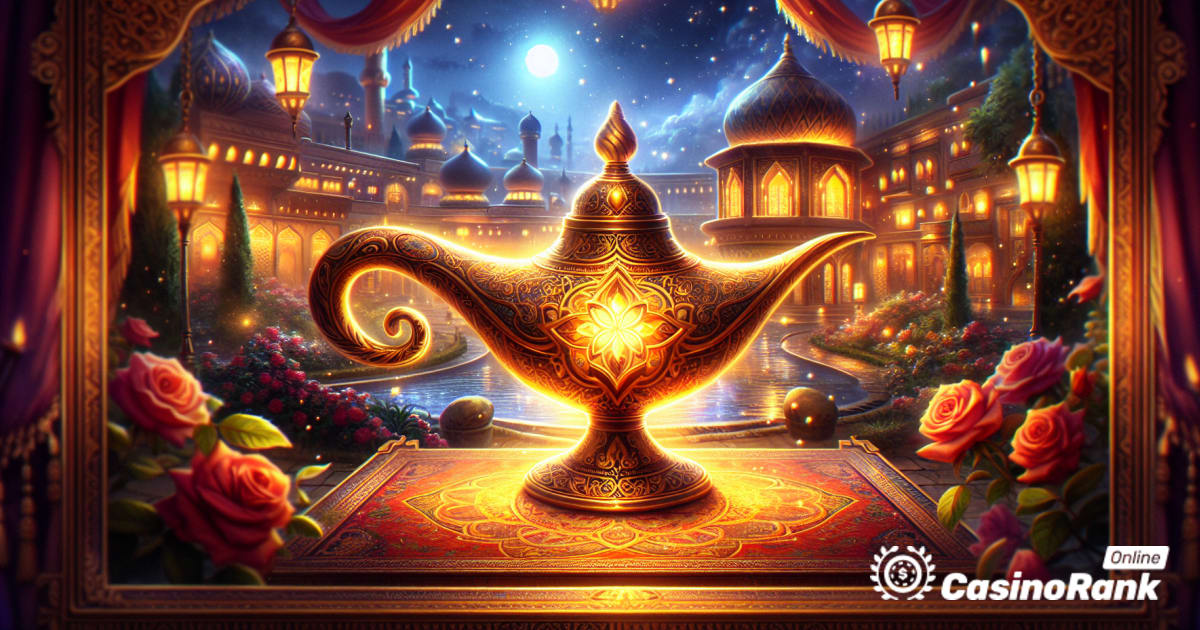 **Lähde maagiseen arabialaiseen seikkailuun Wizard Gamesin "Lucky Lamp" -kolikkopelin julkaisun avulla**