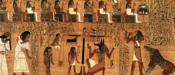 Matkusta muinaiseen Egyptiin Bally Wulffin kirjojen ja kruunujen kanssa