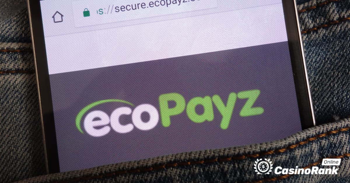 Ecopayz online-kasinon talletuksiin ja kotiutuksiin