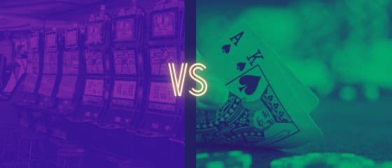 Online-kasinopelit: Slots vs Blackjack – kumpi on parempi?