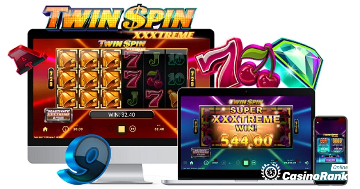 NetEnt tarjoaa upean kolikkopelin Twin Spin XXXtreme -pelissä