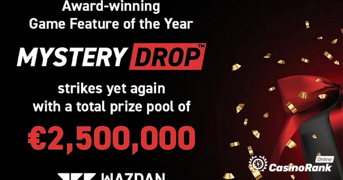 Wazdan julkaisee Promotional Mystery Drop -verkoston vuoden 2023 neljännelle vuosineljännekselle
